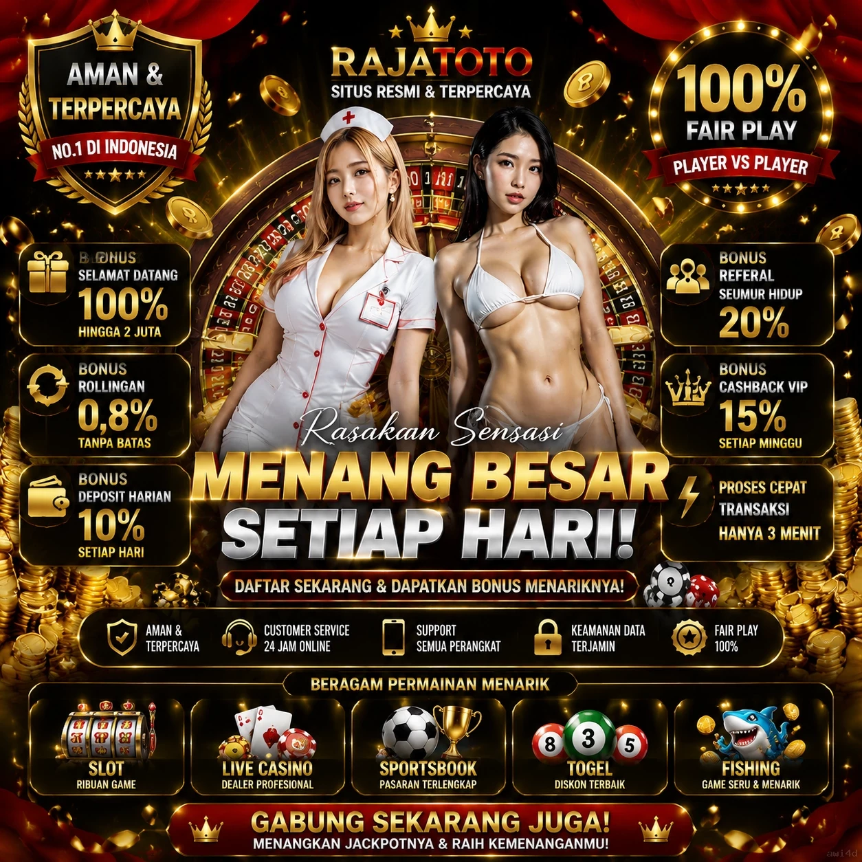 Tampilan antarmuka awi4d APK v4.7.5 saat pengujian performa dan keamanan di perangkat Android